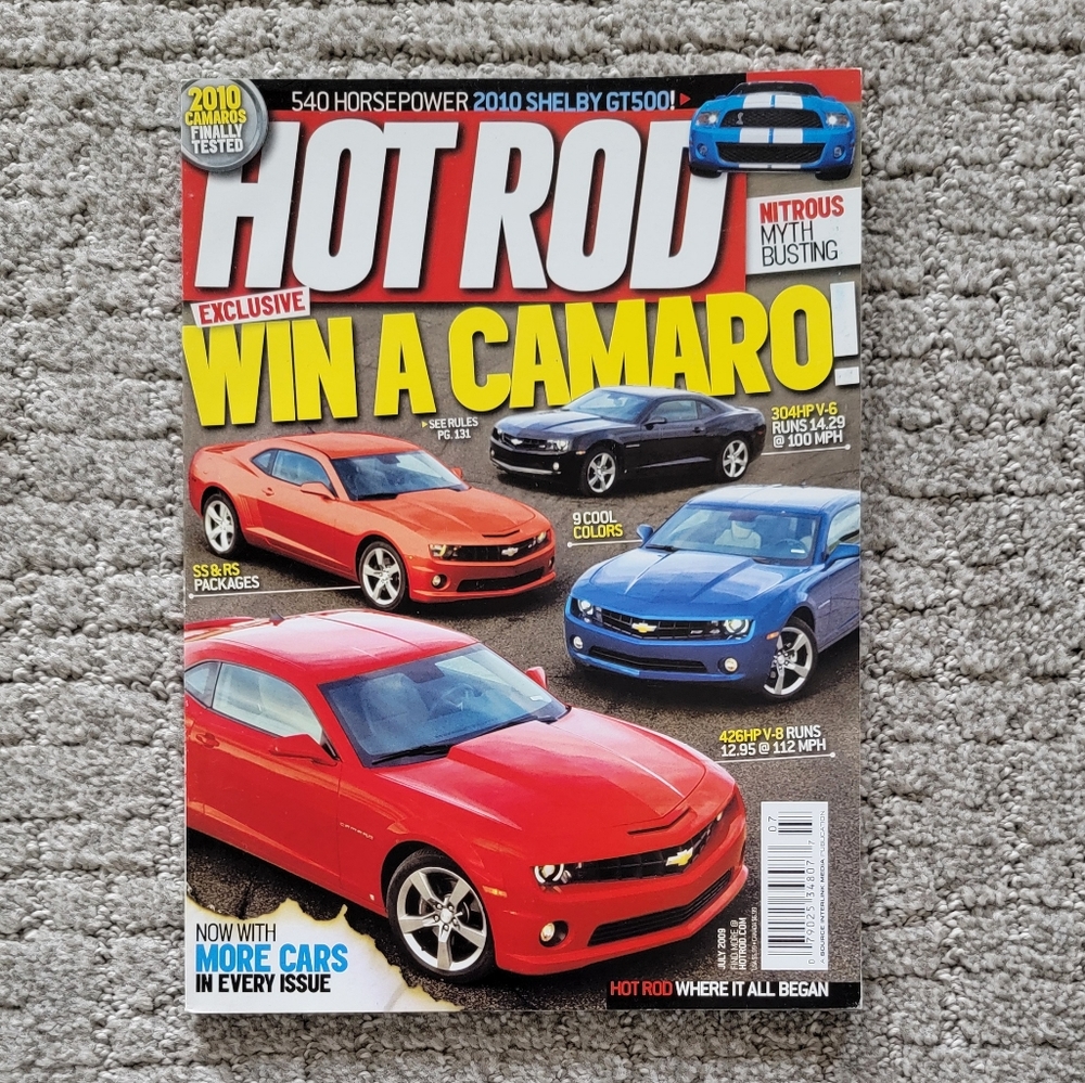 Clearance! Jul '09 Hot Rod magazine